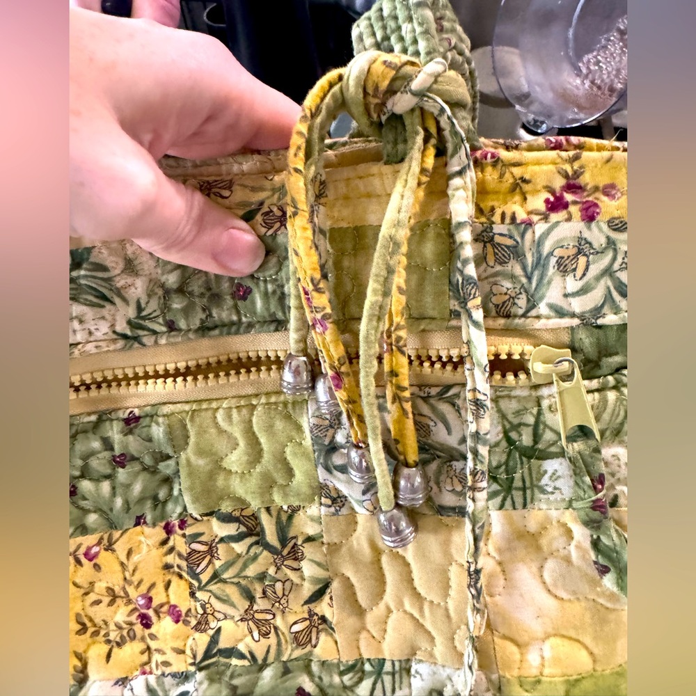 Donna Sharp Small Patchwork Tote - image 1